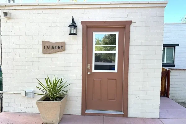Onsite Laundry at Our Tucson villa with pool Solana Spanish Villas
