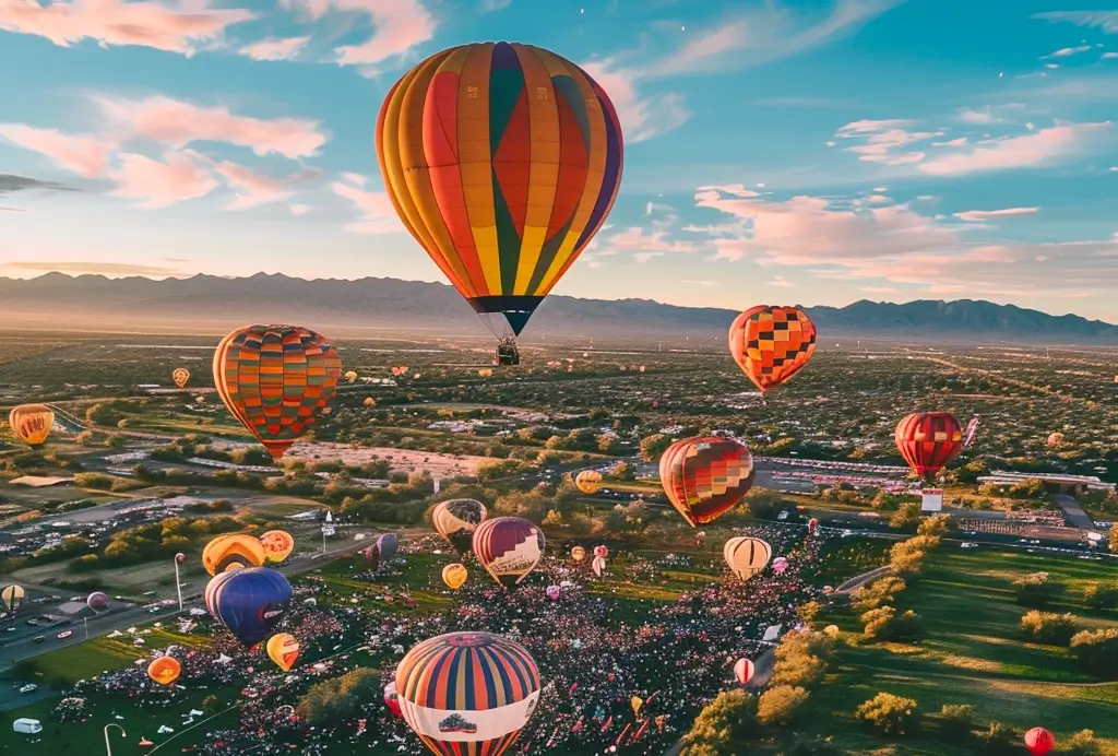 Arizona Balloon Classic festivals events near Solana Spanish Villas