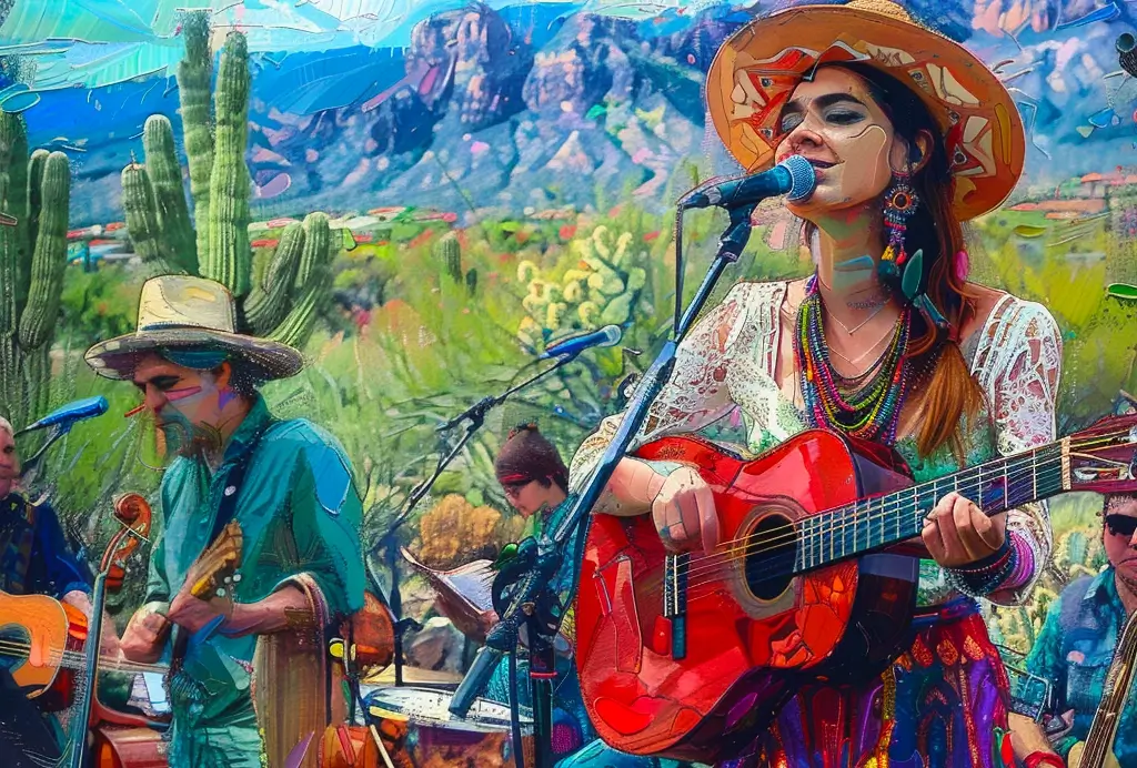 Tucson Desert Song Festival events near Solana Spanish Villas