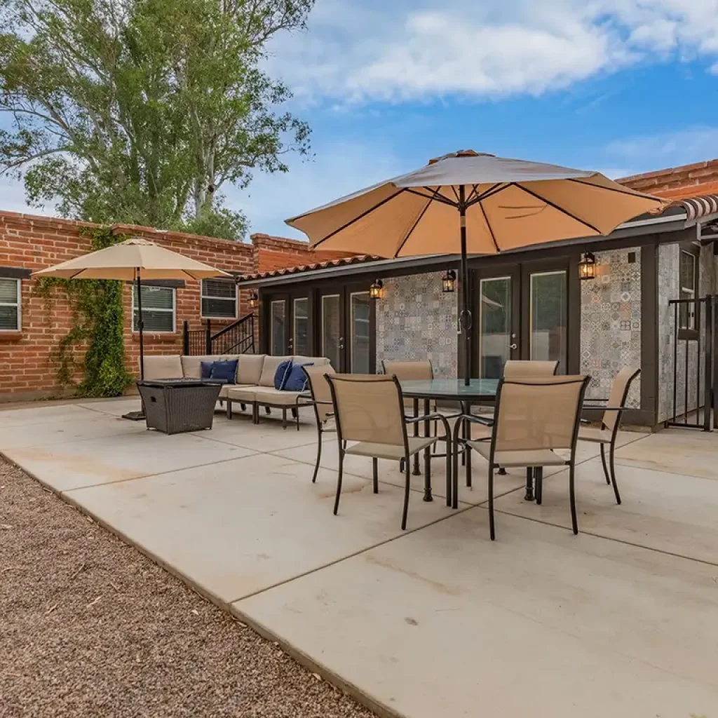 Solana Spanish Villas Dog-Friendly Backyard Space