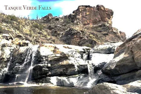 Tanque Verde Falls Tucson Waterfall