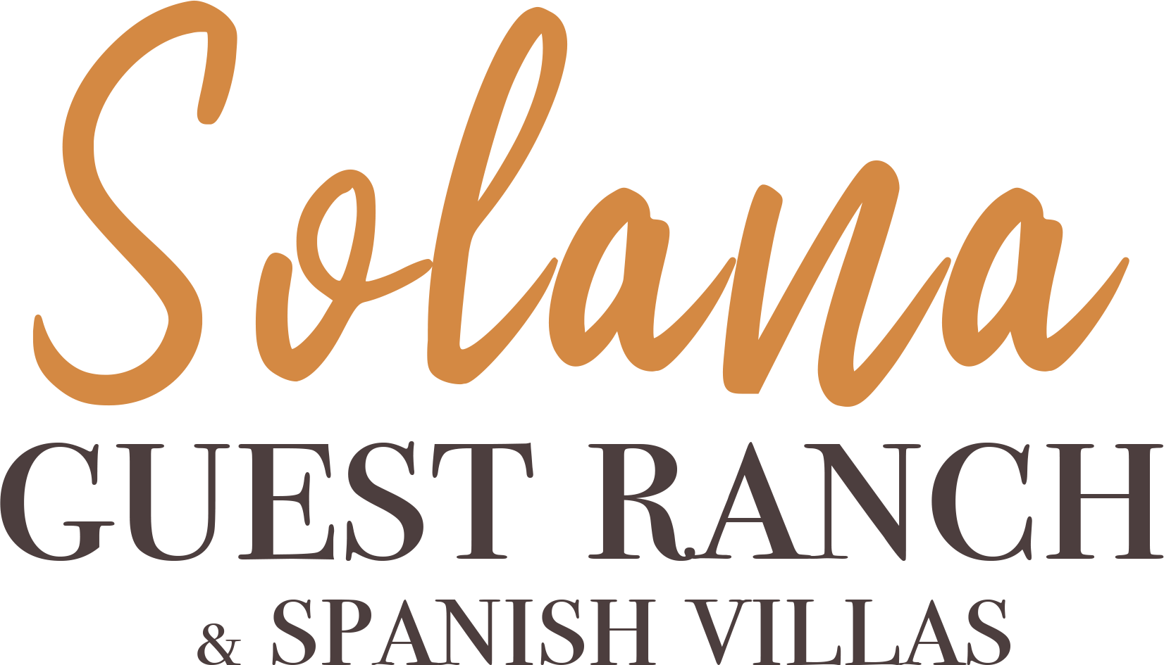 Solana Guest Ranch and Spanish Villas wordmark