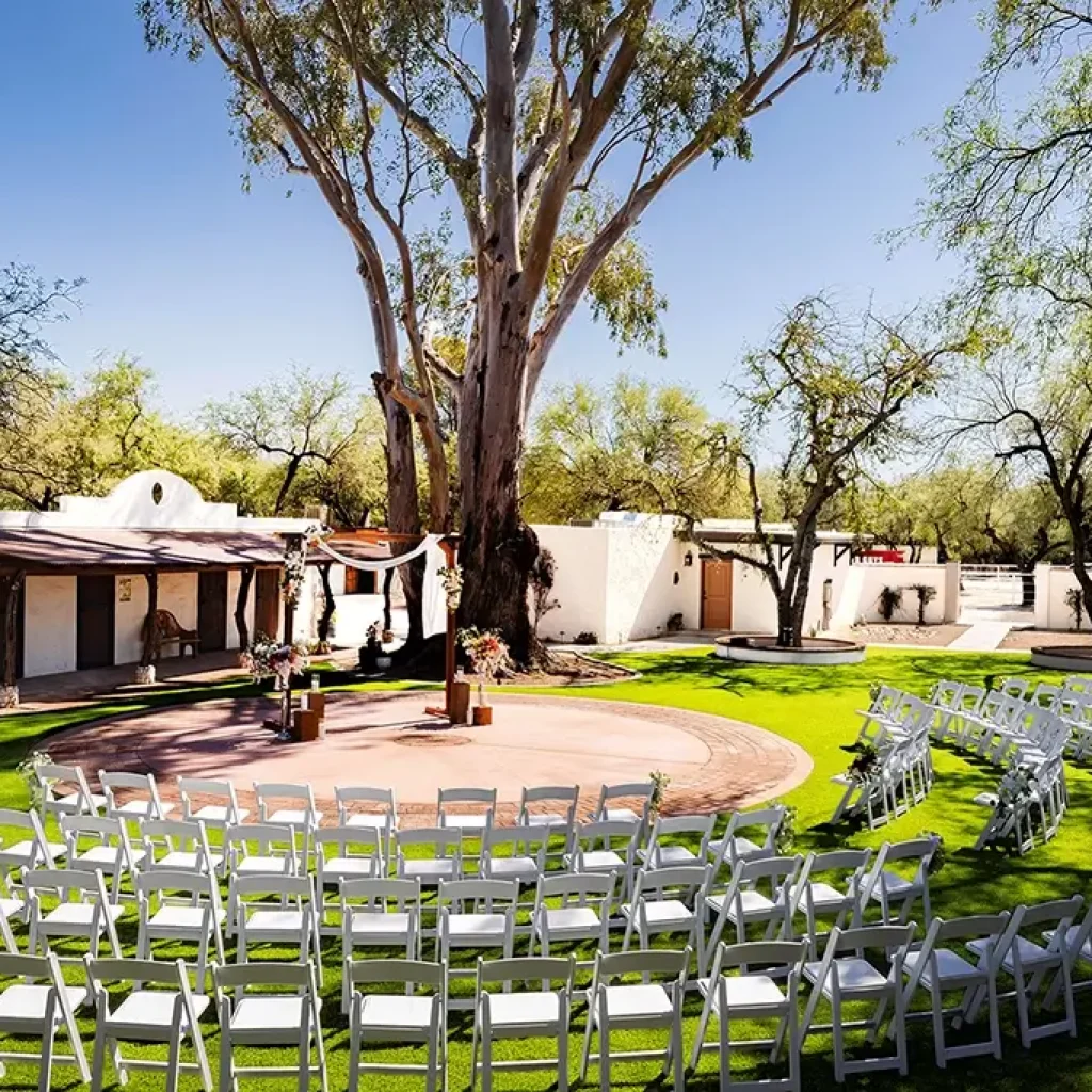 Solana Guest Ranch Courtyard Wedding Tucson
