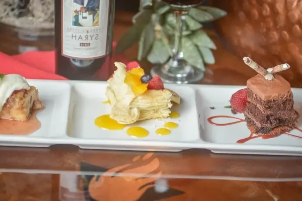 Wedding Catering in-house deserts at Solana Guest Ranch Tucson
