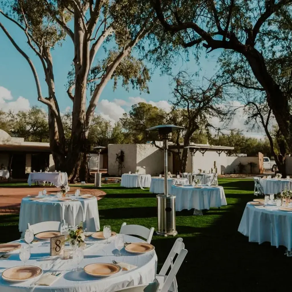 Solana Guest Ranch Gorgeous Tucson Wedding Venue Guest Seating
