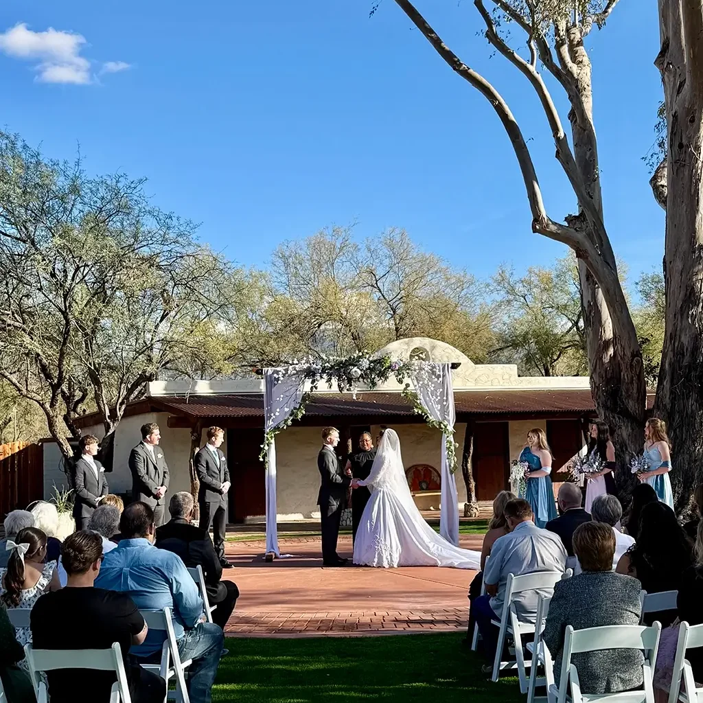 courtyard wedding venue solana guest ranch tucson tanque verde