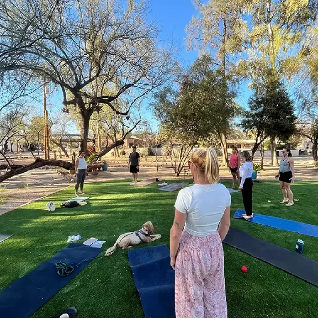 Group Yoga Retreat Tucson Solana Guest Ranch