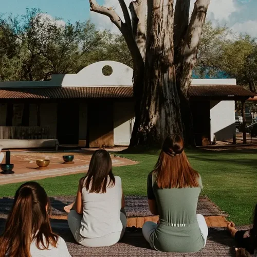 Sound Under the Eucalyptus Retreat Solana Guest Ranch Tucson