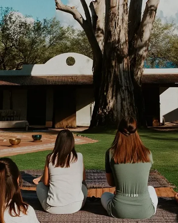 Sound Under the Eucalyptus Retreat Solana Guest Ranch Tucson