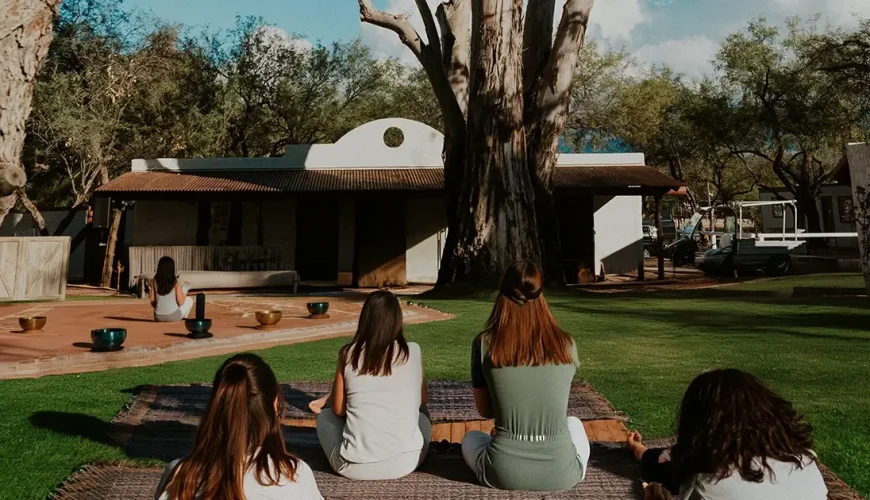 Sound Under the Eucalyptus Retreat Solana Guest Ranch Tucson