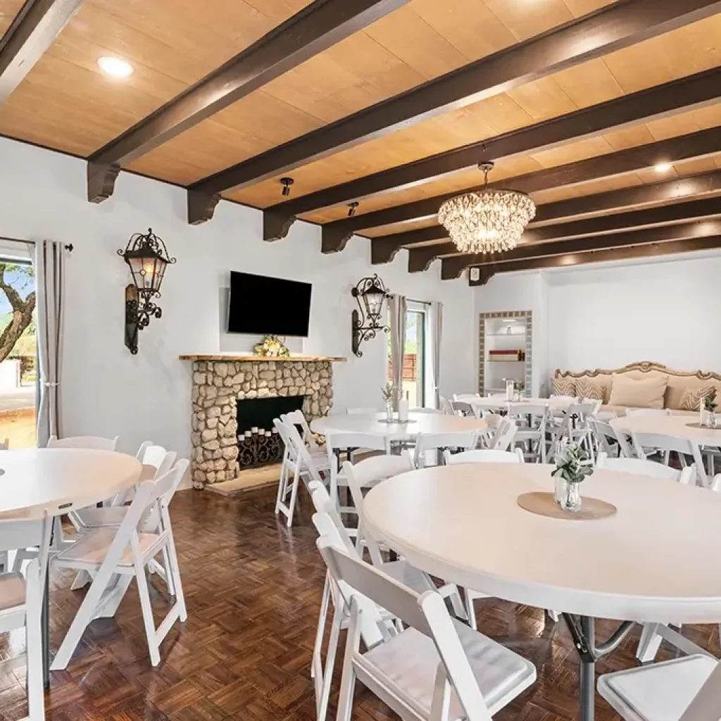 The Hacienda Retreat Dining Space at Solana Guest Ranch