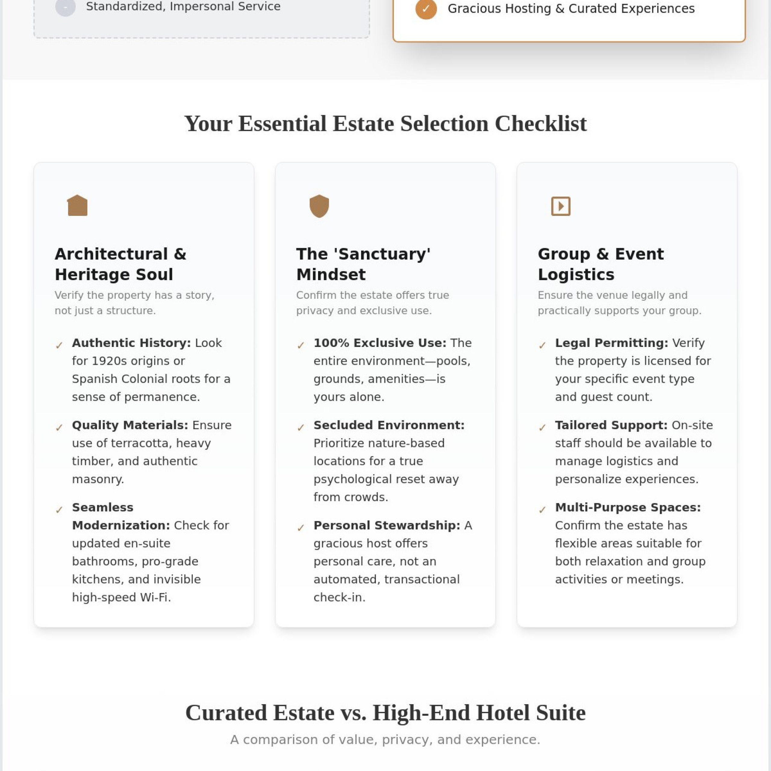 The Luxury Vacation Rentals Checklist: How to Curate an Unforgettable 2026 Escape