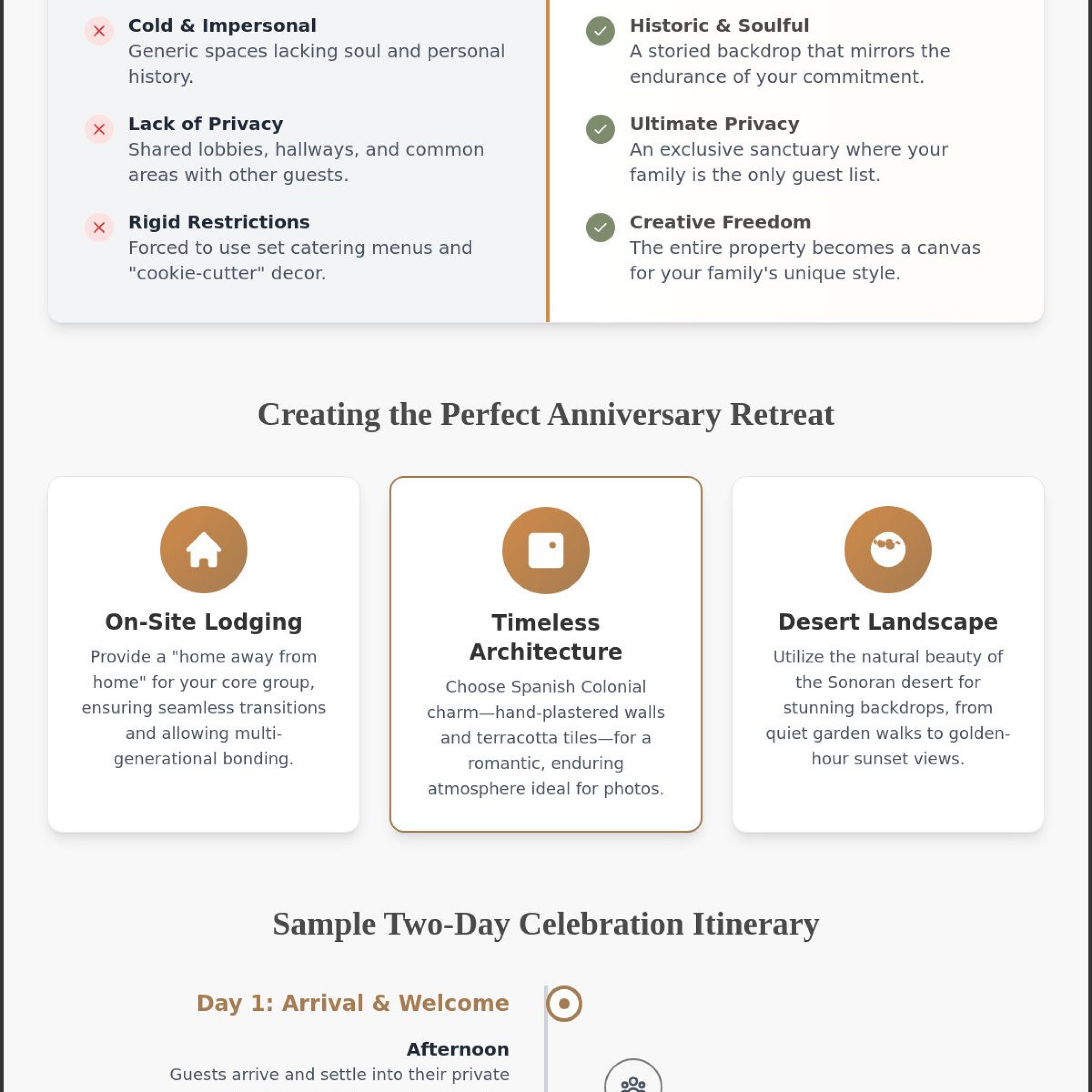 Anniversary Party Venues Tucson: A Guide to Hosting Milestone Celebrations
