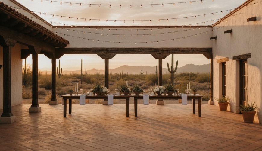 Guide to Desert Wedding Venues with Lodging