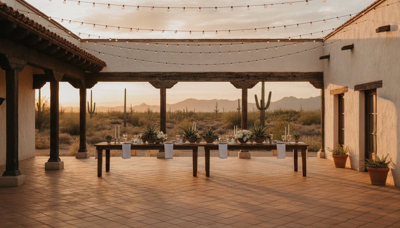 Guide to Desert Wedding Venues with Lodging