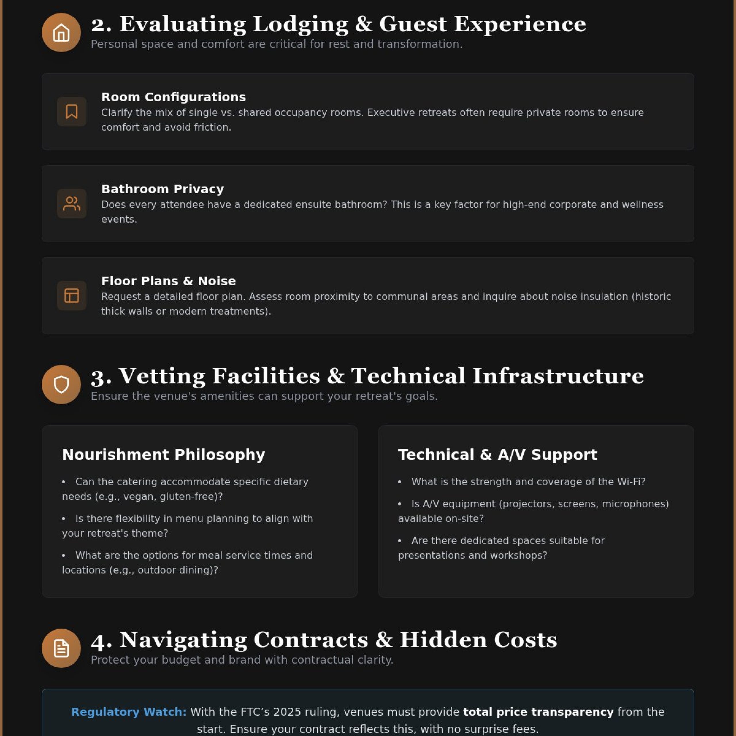 21 Essential Questions to Ask a Retreat Venue: The 2026 Planning Checklist
